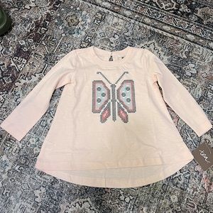 NWT Tea Collection Butterfly Top